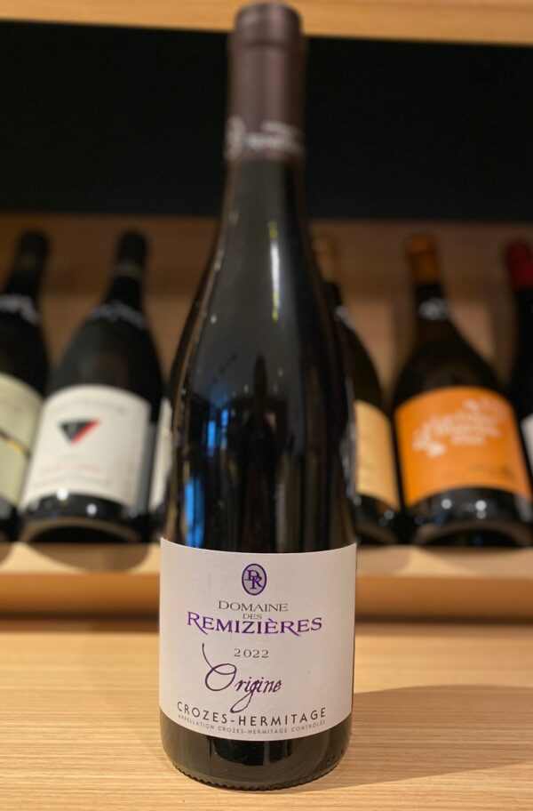 remizieres origine vin rouge crosse Hermitage 2022