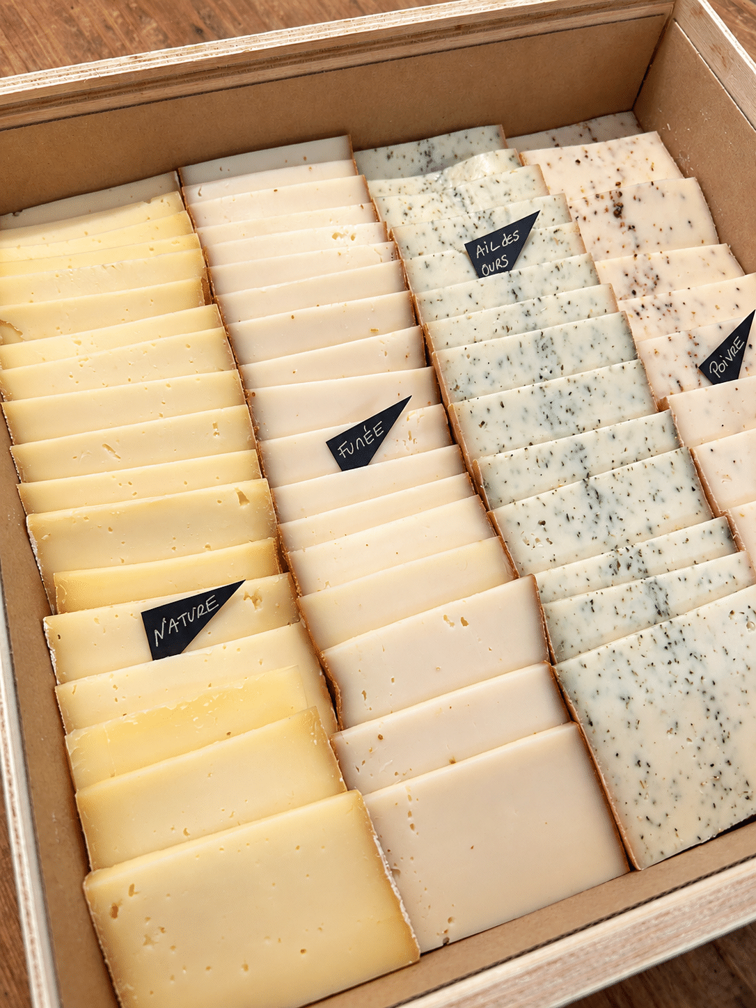raclette plateau 100% fromages