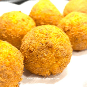 arancini fait maison et frais