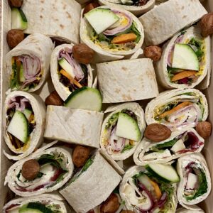 plateau de wraps maison