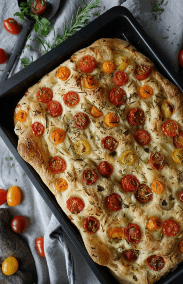 plaque focaccia nature