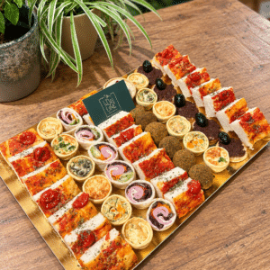 plateau de mignardises salées