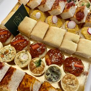 plateau de mignardises salées