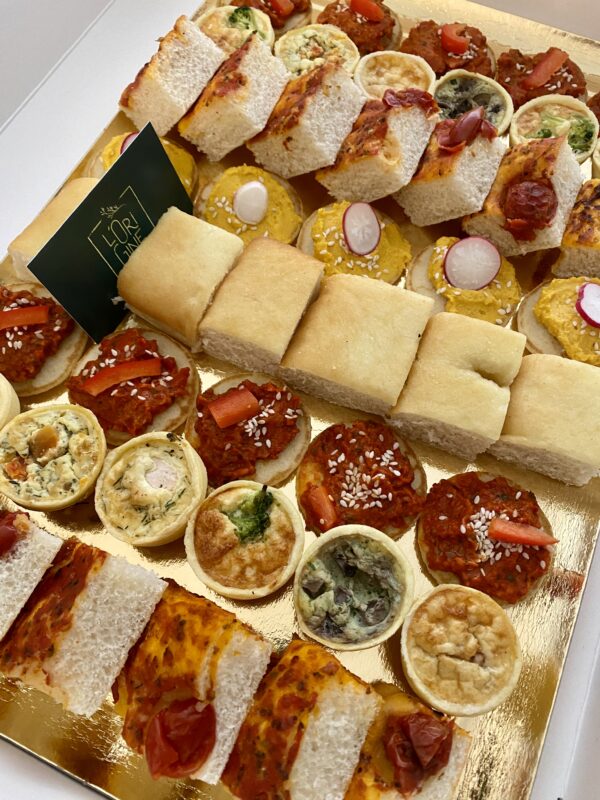 plateau de mignardises salées